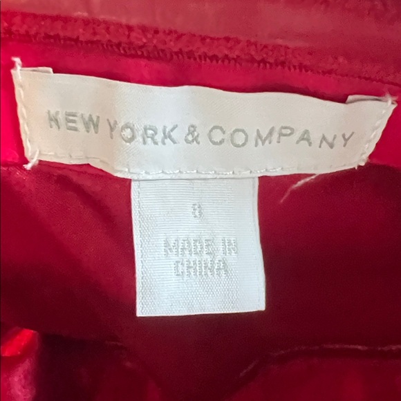 Strapless Fusia dress with pockets - Picture 9 of 9